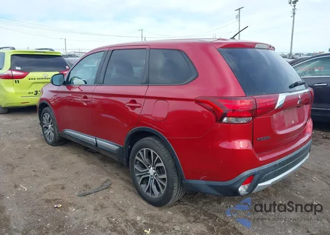 2016 Mitsubishi Outlander Es из США, поврежденный, VIN JA4AZ3A36GZ039115